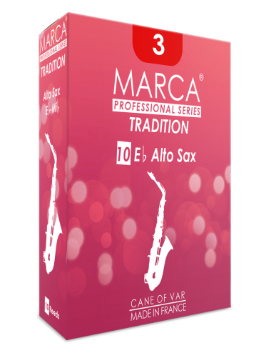 10 REEDS MARCA TRADITION ALTO SAXOPHONE 4.5