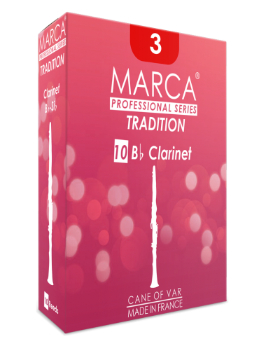 10 REEDS MARCA TRADITION BB CLARINET 3.5