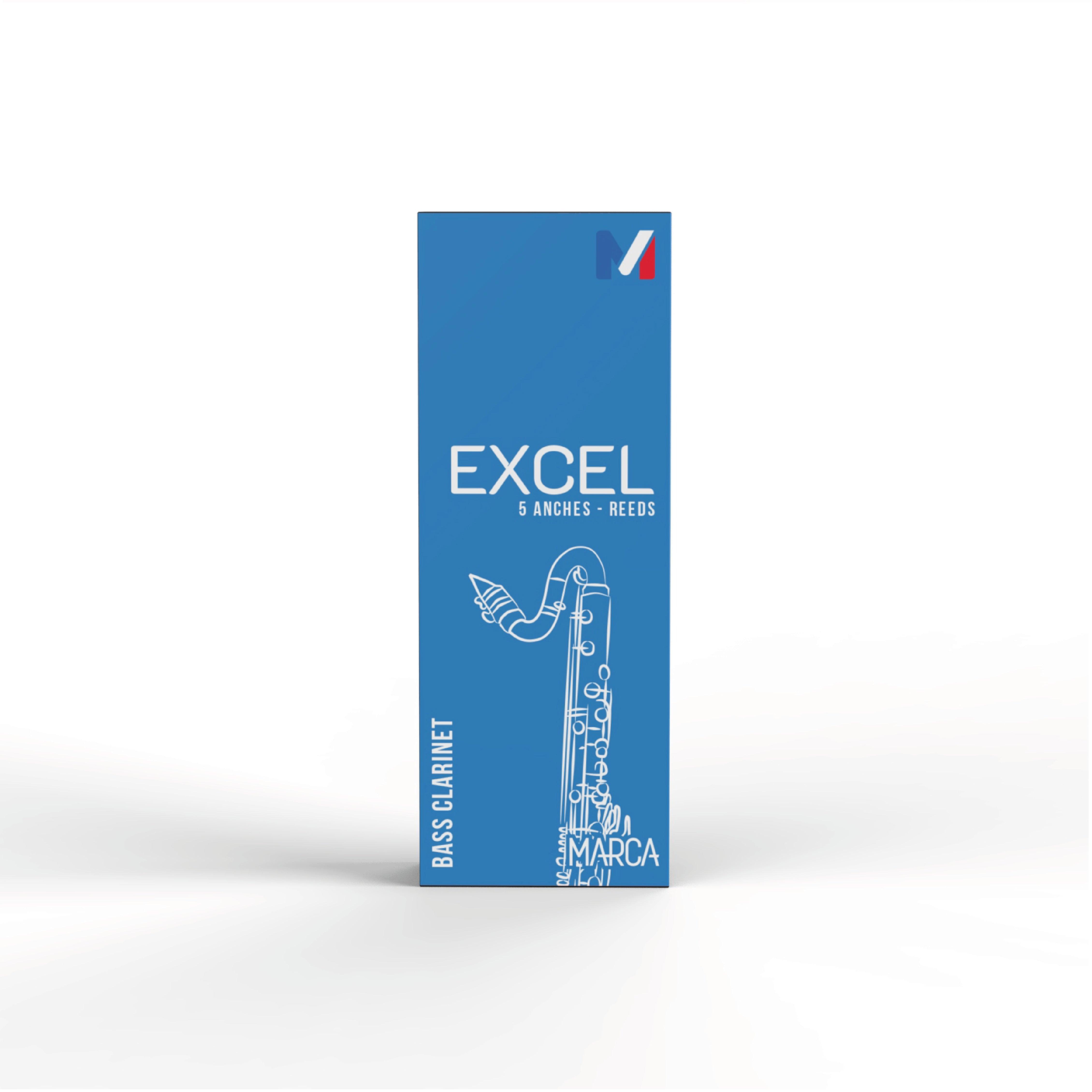 5 ANCHES MARCA EXCEL CLARINETTE BASSE - MARCA