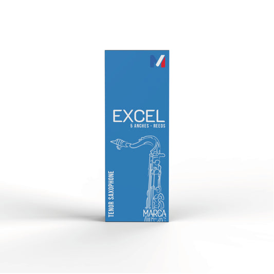 5 MARCA EXCEL TENOR SAXOPHONE REEDS