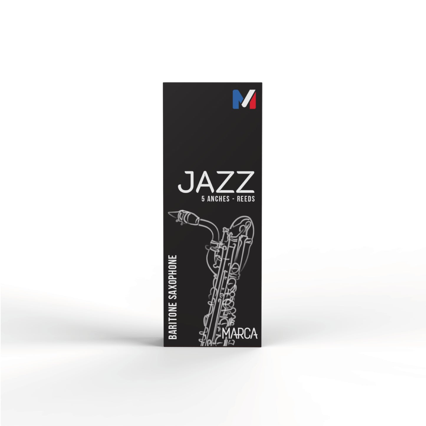 5 ANCHES MARCA JAZZ  SAXOPHONE BARYTON