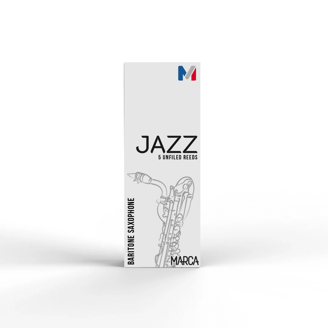 5 ANCHES MARCA JAZZ UNFILED SAXOPHONE BARYTON - MARCA