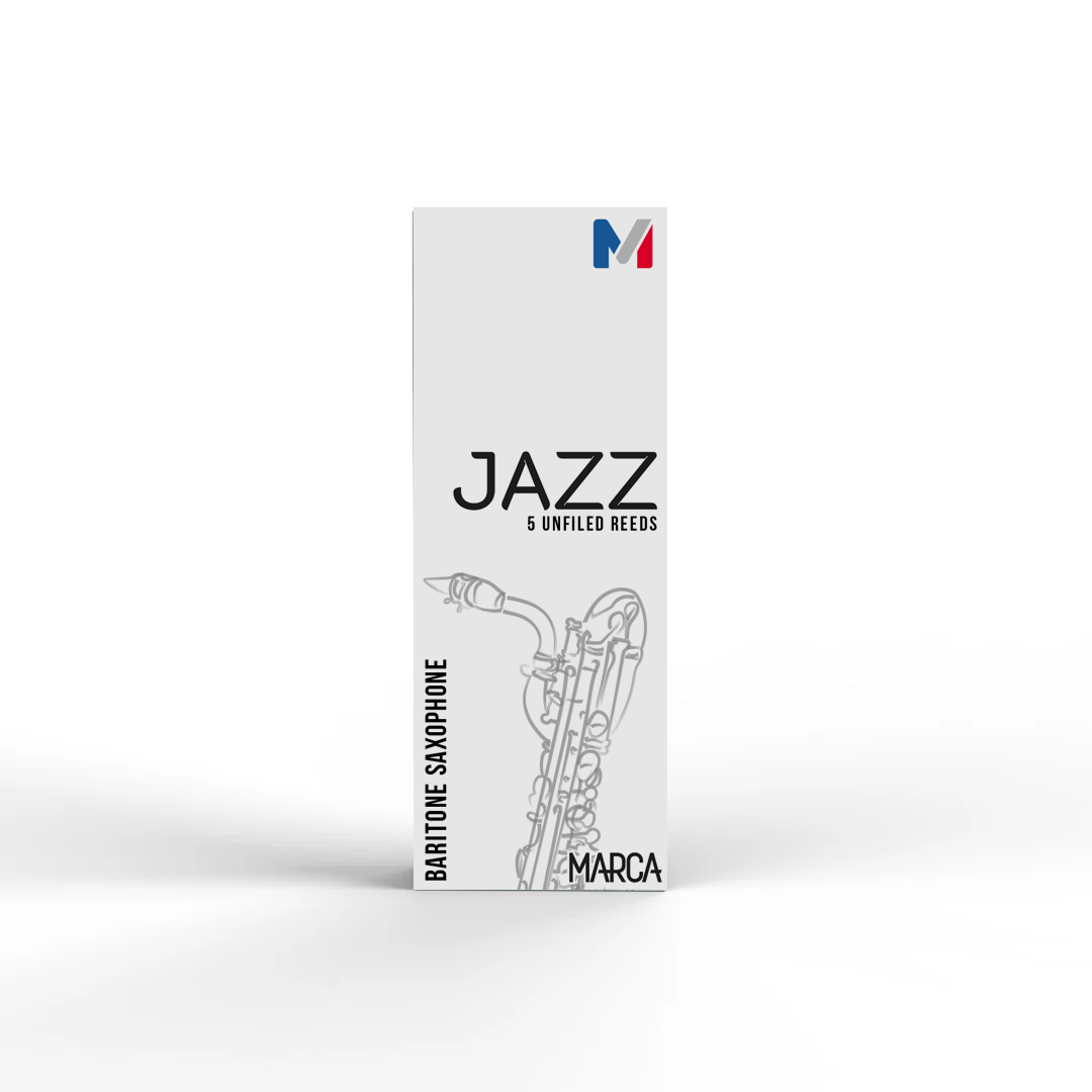 5 ANCHES MARCA JAZZ UNFILED SAXOPHONE BARYTON