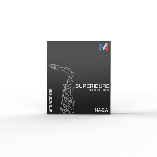 10 MARCA SUPERIEURE ALTO SAXOPHONE REEDS