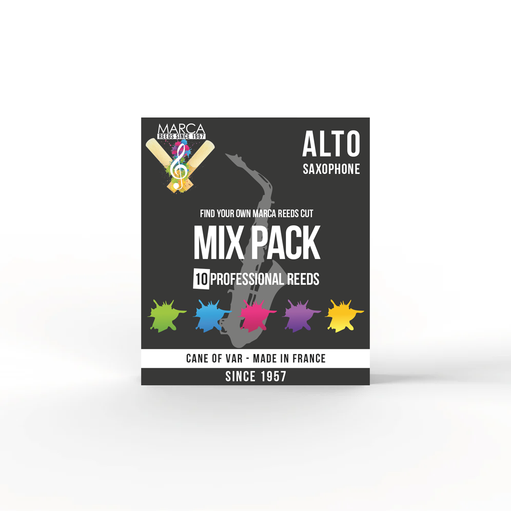 10 ANCHES MARCA MIX PACK SAXOPHONE ALTO