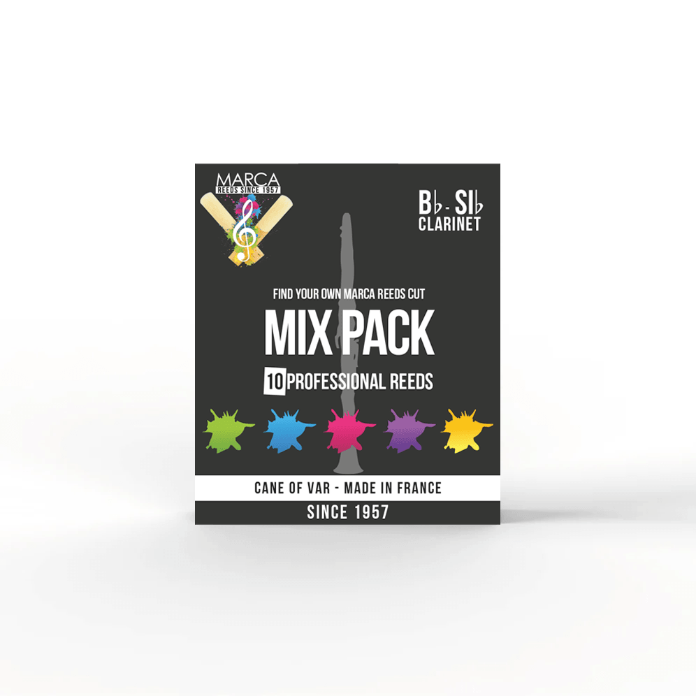 10 ANCHES MARCA MIX PACK CLARINETTE Sib - MARCA