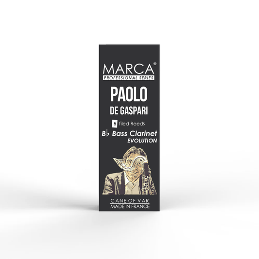 5 MARCA PAOLO DE GASPARI BASS CLARINET REEDS