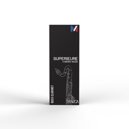 5 MARCA SUPERIEURE BASS CLARINET REEDS