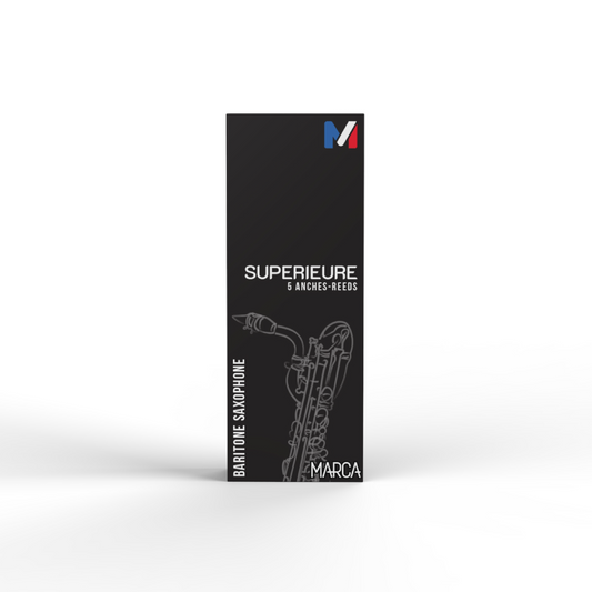 5 REEDS MARCA SUPERIEURE BARITONE SAXOPHONE