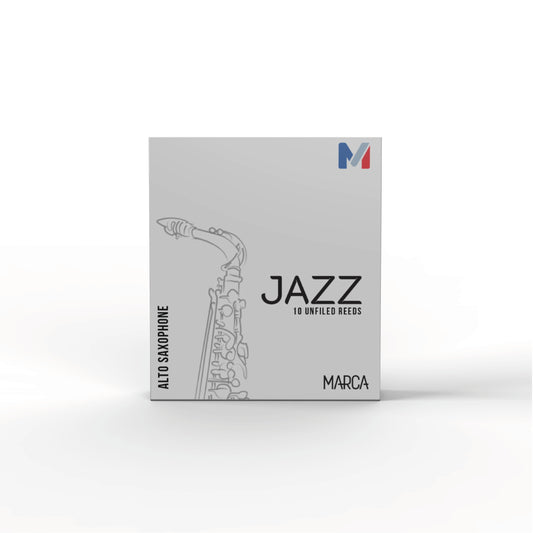 10 MARCA JAZZ UNFILED ALTO SAXOPHONE REEDS