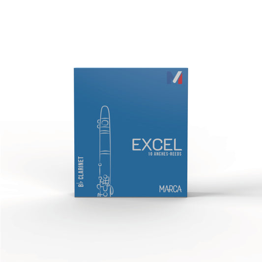 10 MARCA EXCEL Bb CLARINET REEDS