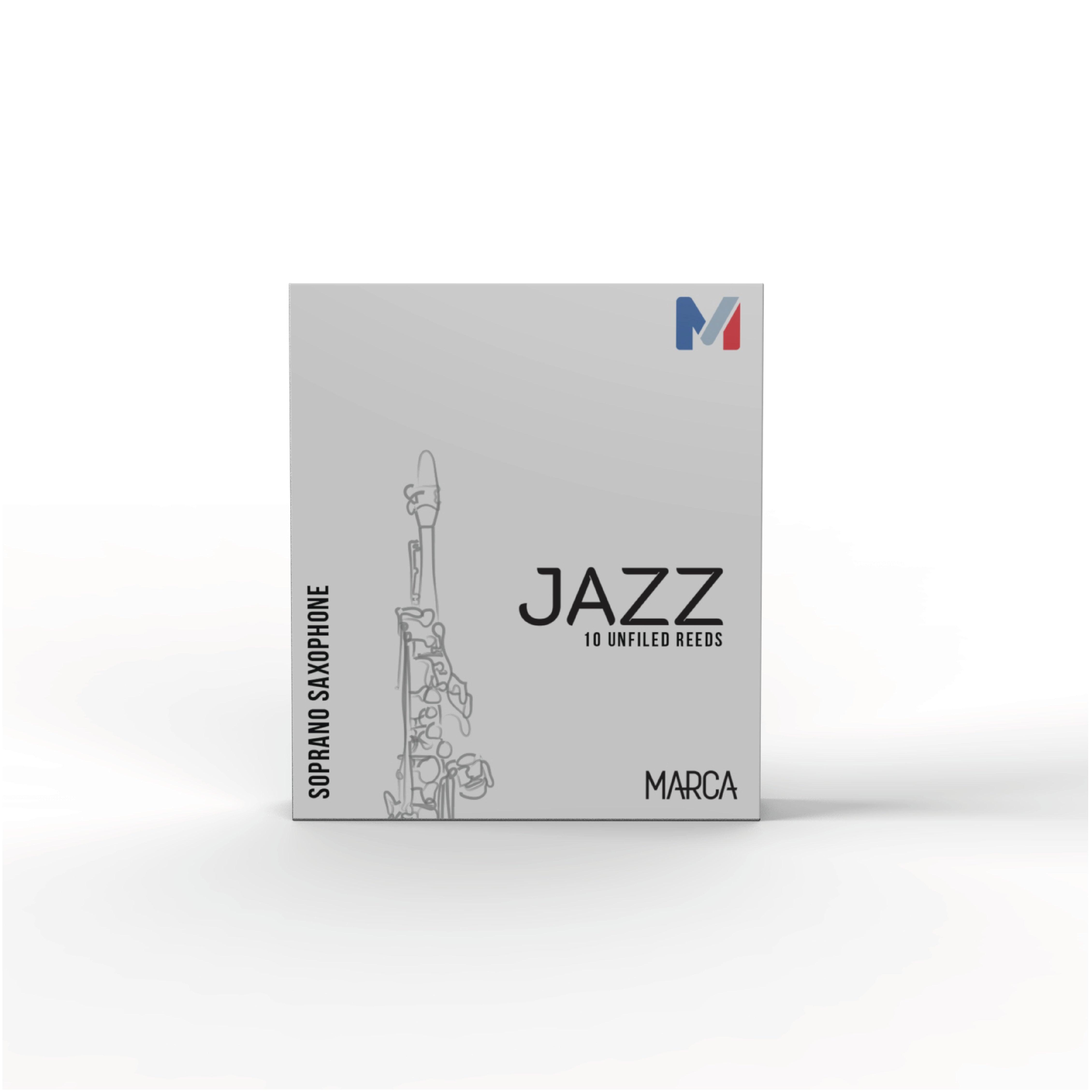 10 ANCHES MARCA JAZZ UNFILED SAXOPHONE SOPRANO - MARCA